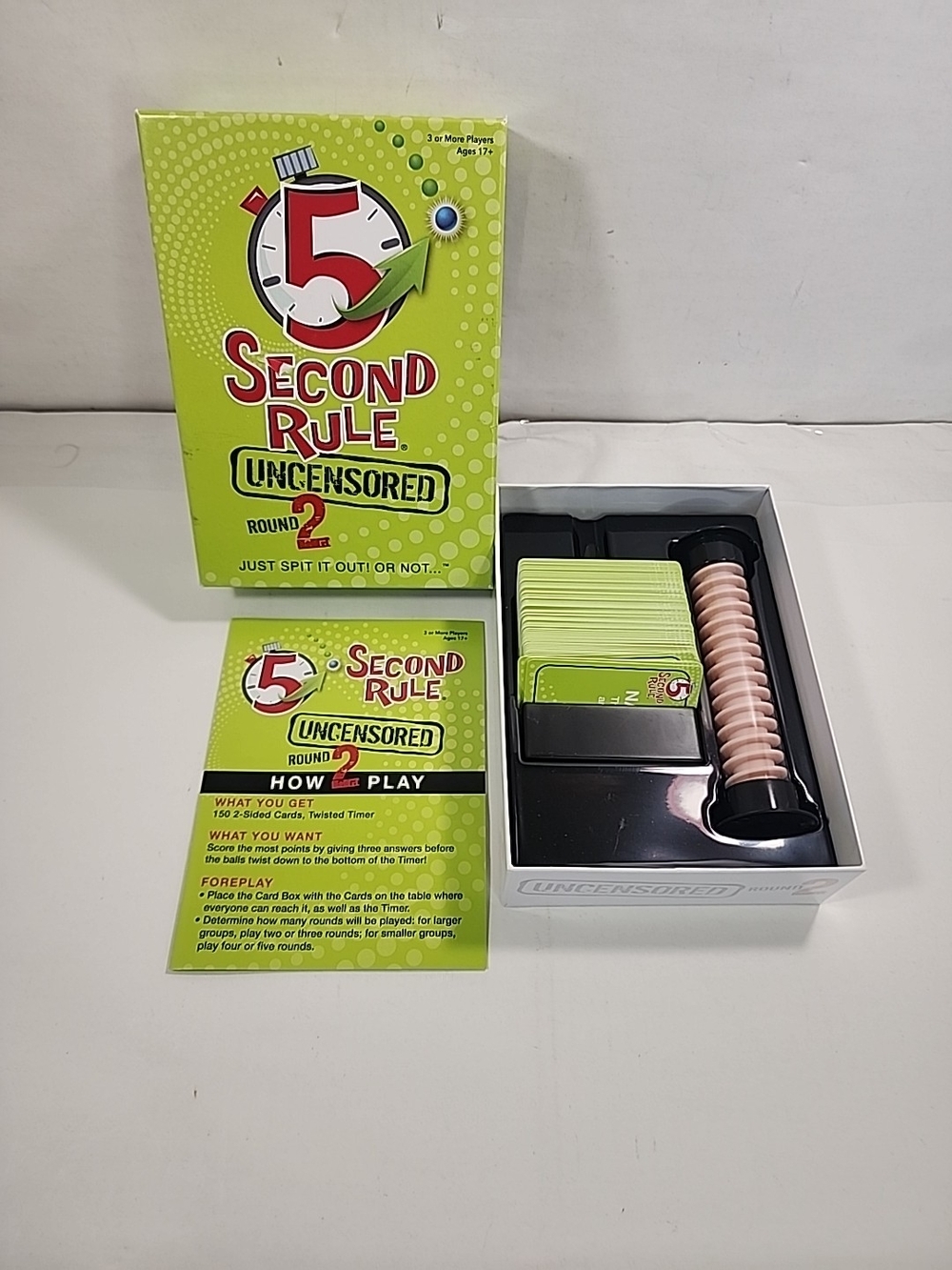 5 Second Rule Uncensored Round 2 Game.